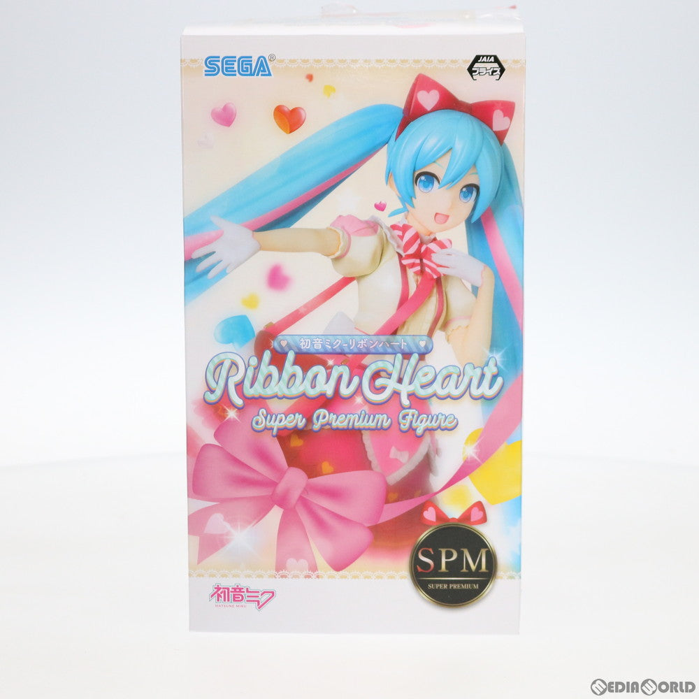 【中古即納】[FIG] 初音ミク・リボンハート スーパープレミアムフィギュア キャラクター・ボーカル・シリーズ01 初音ミク プライズ(1037752) セガ(20200131)