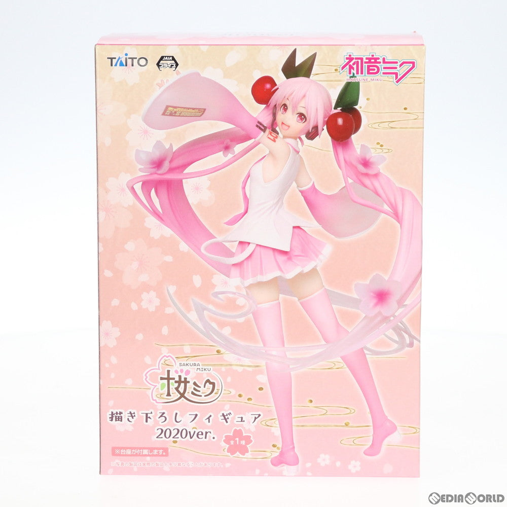 【中古即納】[FIG] 桜ミク 描き下ろしフィギュア 2020ver. キャラクター・ボーカル・シリーズ01 初音ミク プライズ(451198500) タイトー(20200229)