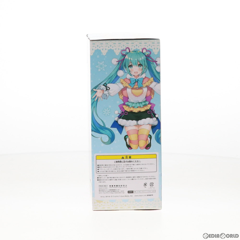 【中古即納】[FIG] 初音ミク Winter image Ver. フィギュア キャラクター・ボーカル・シリーズ01 初音ミク プライズ(451195200) タイトー(20200131)