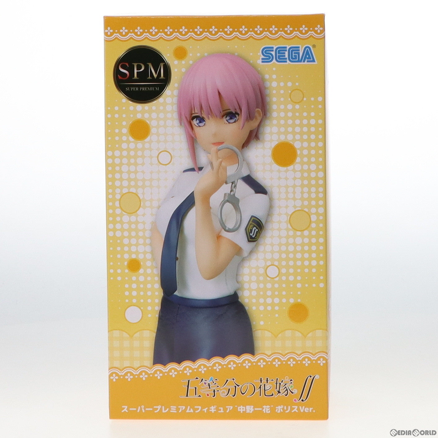 【中古即納】[FIG]中野一花(なかのいちか) 五等分の花嫁∬ スーパープレミアムフィギュア『中野一花』ポリスVer. プライズ(1058363) セガ(20220430)