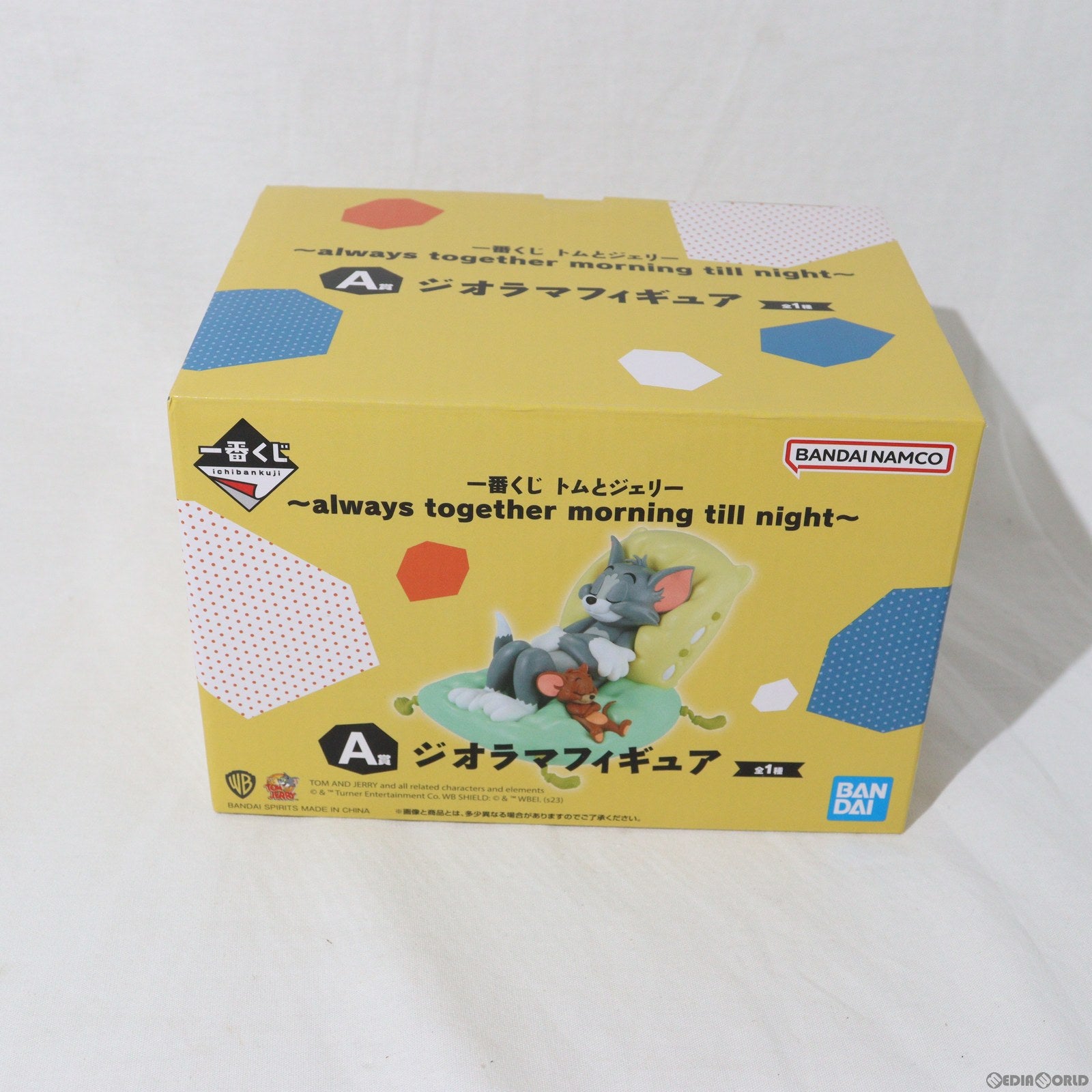 【中古即納】[FIG] A賞 トム ジェリー ジオラマフィギュア 一番くじ トムとジェリー〜always together morning till night〜 プライズ バンダイスピリッツ(20230210)