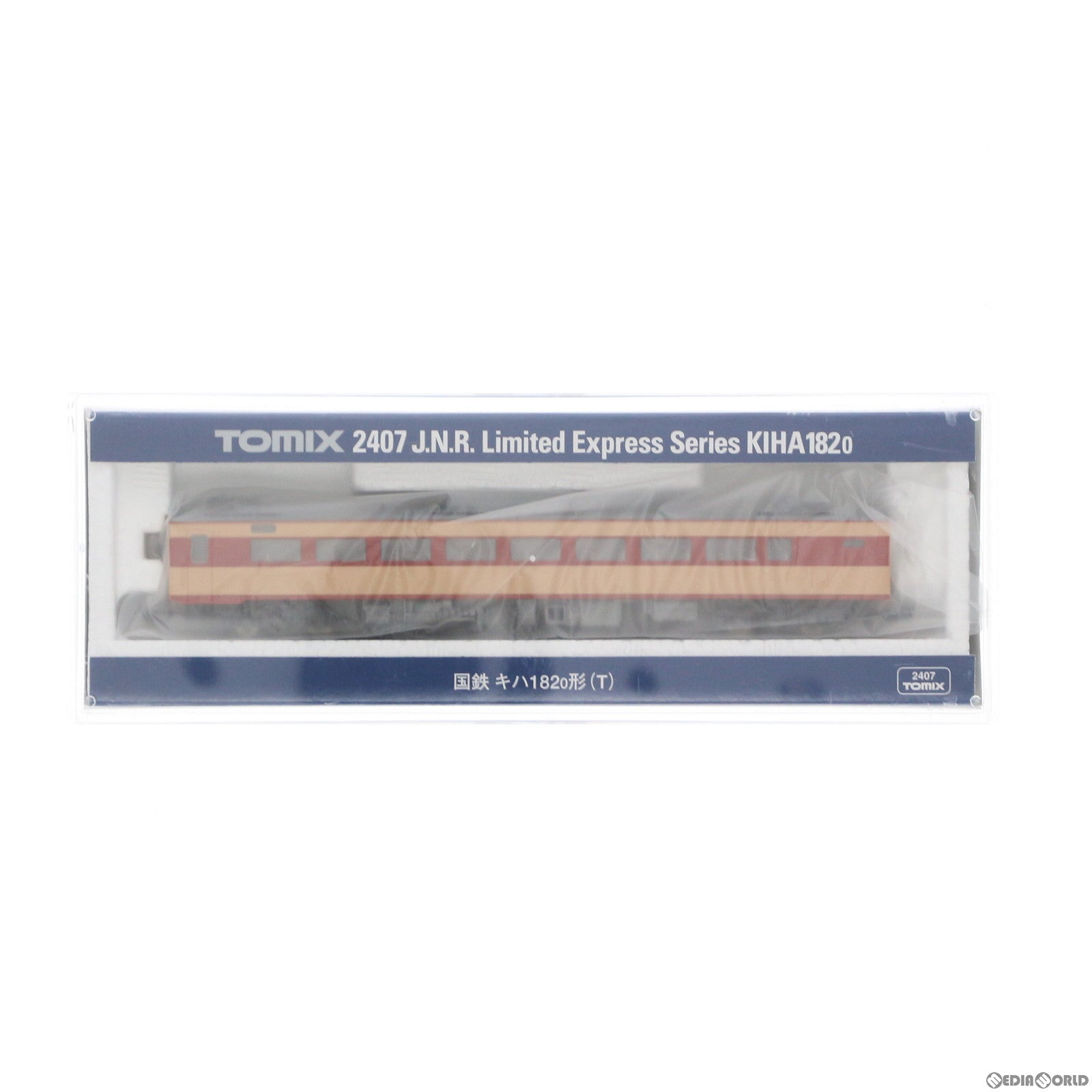 【中古即納】[RWM] (再販) 2407 国鉄ディーゼルカー キハ182-0形(T) (動力無し) Nゲージ 鉄道模型 TOMIX(トミックス) (20221130)