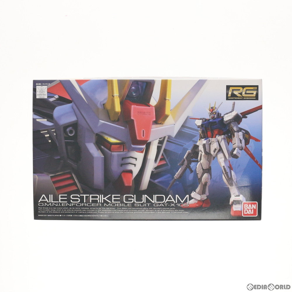 【中古即納】[PTM] RG 1/144 GAT-X105 エールストライクガンダム 機動戦士ガンダムSEED(シード) プラモデル バンダイスピリッツ(20200930)