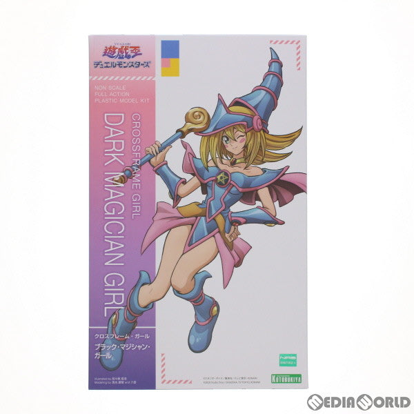 【中古即納】[PTM]コトブキヤショップ限定特典付属 クロスフレーム・ガール ブラック・マジシャン・ガール 遊☆戯☆王デュエルモンスターズ×フレームアームズ・ガール プラモデル(CG003) コトブキヤ(20220730)