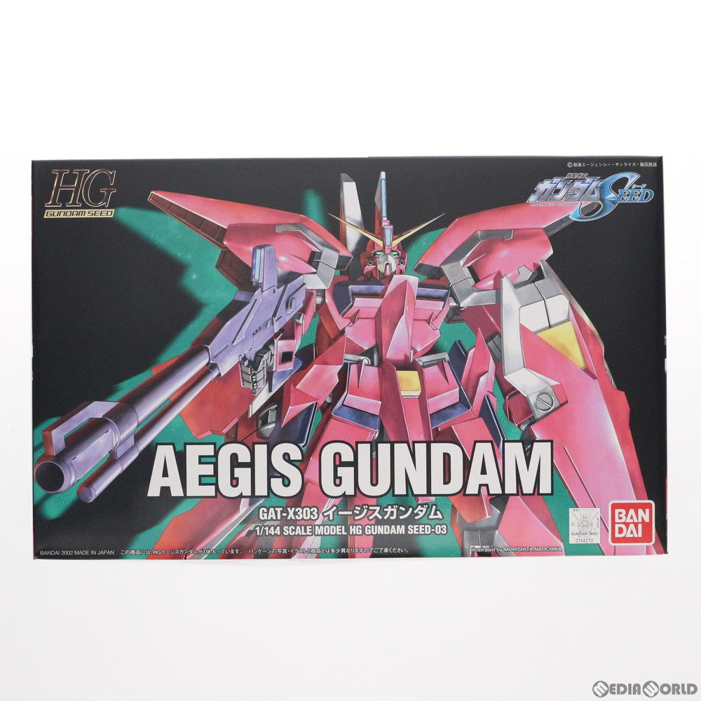 【中古即納】[PTM]HG 1/144 イージスガンダム 機動戦士ガンダムSEED(シード) プラモデル バンダイ(20021231)