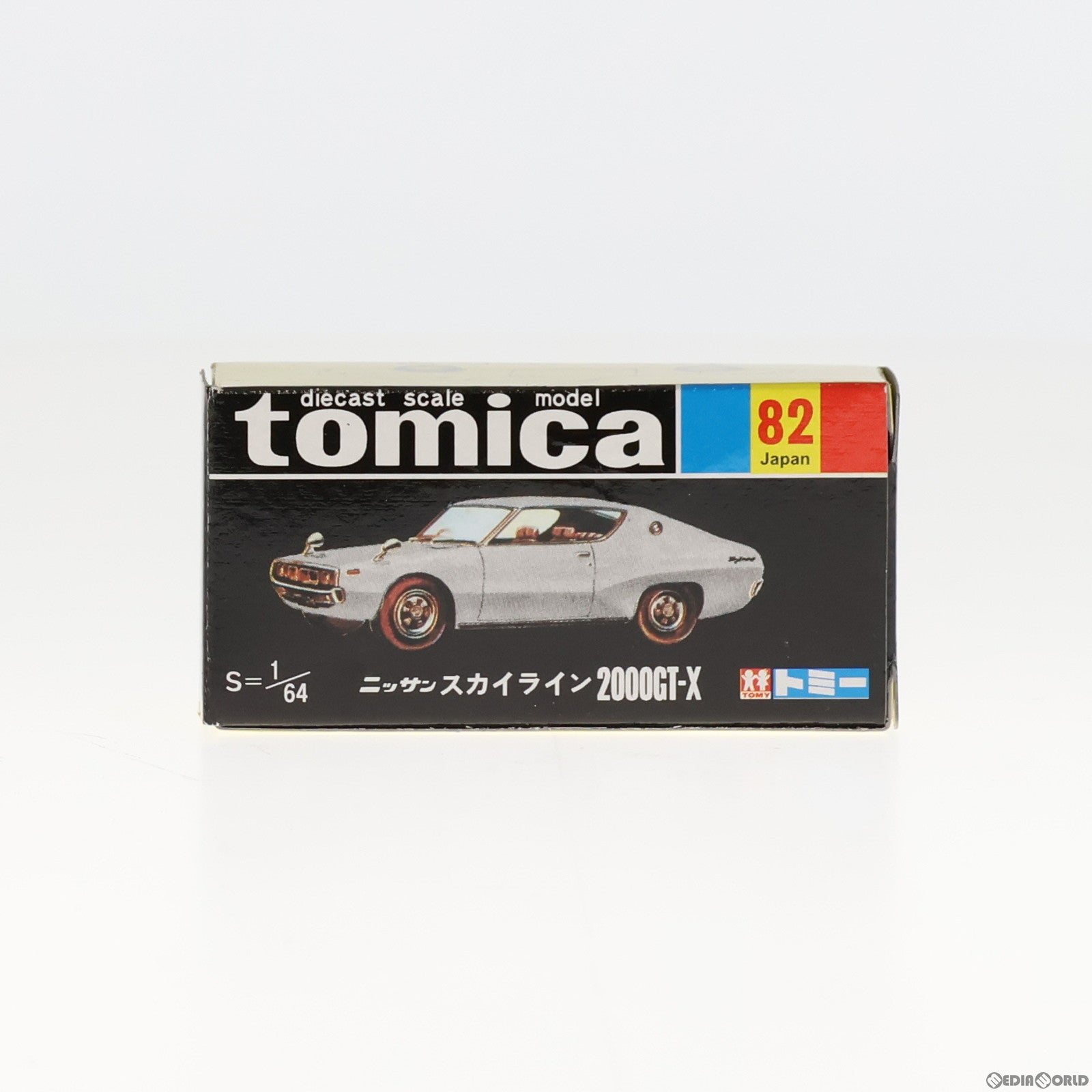 【中古即納】[MDL] トミカ No.6 1/64 ニッサン スカイライン 2000GT-X (シルバー/黒箱) 30周年復刻版 完成品 ミニカー トミー(19991231)