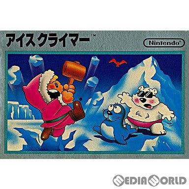 【中古即納】[表紙説明書なし][FC]アイスクライマー(ICE CLIMBER) 任天堂 (19850130)