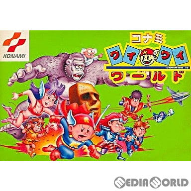 【中古即納】[表紙説明書なし][FC] コナミワイワイワールド(19880114)
