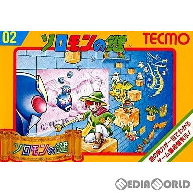【中古即納】[表紙説明書なし][FC]ソロモンの鍵 テクモ (19860730)