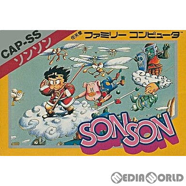 【中古即納】[表紙説明書なし][FC]SON SON(ソンソン) カプコン (19860208)