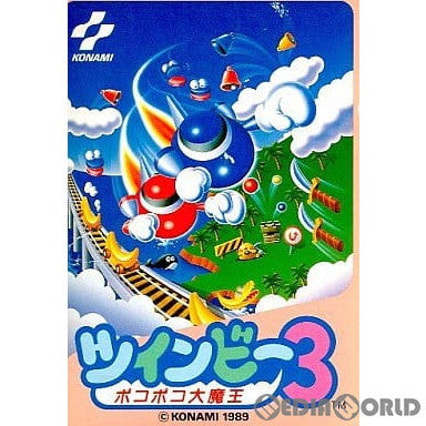 【中古即納】[FC]ツインビー3 ポコポコ大魔王 コナミ (19890929)