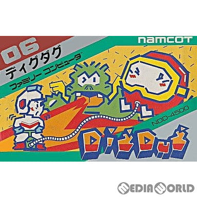 【中古即納】[表紙説明書なし][FC]ディグダグ(DigDug) ナムコ (19850604)