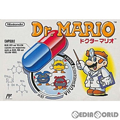 【中古即納】[表紙説明書なし][FC]Dr.MARIO(ドクターマリオ) 任天堂 (19900727)