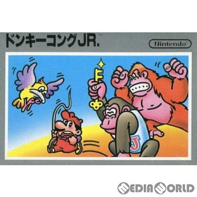 【中古即納】[表紙説明書なし][FC]ドンキーコングJR.(ジュニア) 任天堂 (19830715)