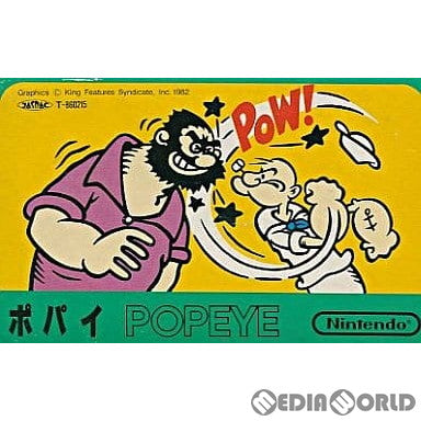 【中古即納】[表紙説明書なし][FC]ポパイ(POPEYE) 任天堂 (19830715)