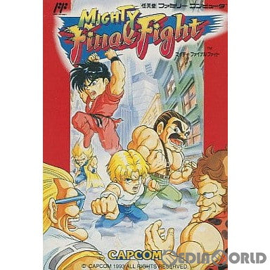 【中古即納】[表紙説明書なし][FC]Mighty Final Fight(マイティファイナルファイト) カプコン (19930611)