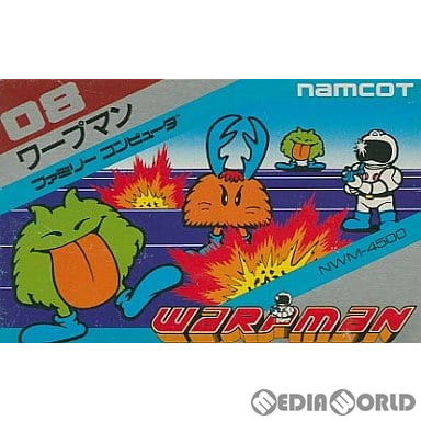 【中古即納】[表紙説明書なし][FC]ワープマン(WARPMAN) ナムコ (19850712)