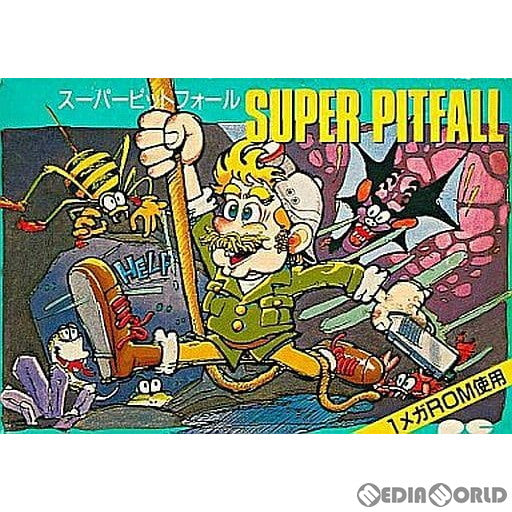 【中古即納】[表紙説明書なし][FC]スーパーピットフォール(Super Pitfall) ポニーキャニオン (19860905)