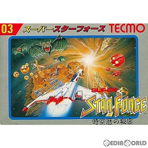 【中古即納】[表紙説明書なし][FC]スーパースターフォース(Super Star Force) 時空歴の秘密 テクモ (19861111)