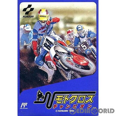 【中古即納】[表紙説明書なし][FC]モトクロスチャンピオン コナミ (19890127)