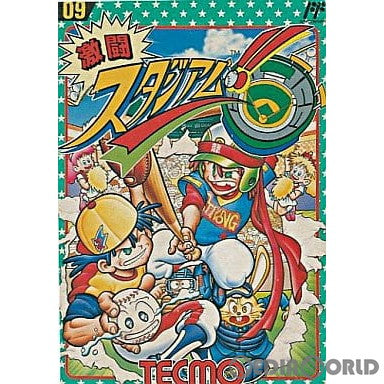【中古即納】[表紙説明書なし][FC]激闘スタジアム テクモ (19891215)