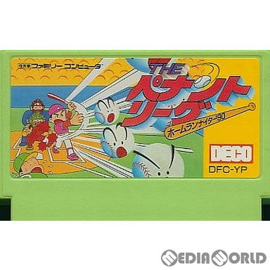 【中古即納】[表紙説明書なし][FC]ザ・ペナントリーグ ホームランナイター'90 ペナントリーグ データイースト (19900724)
