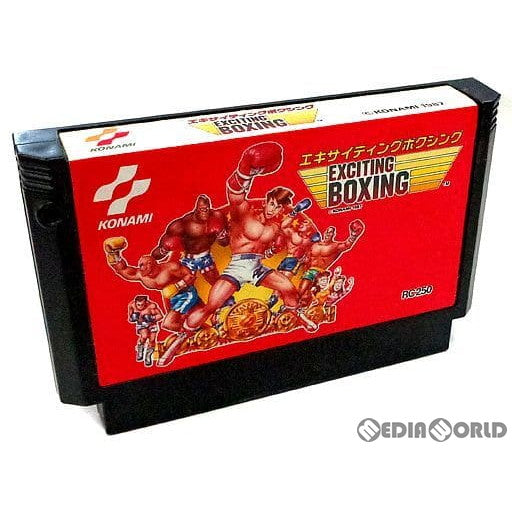 【中古即納】[お得品][表紙説明書なし][FC](ソフト単品) エキサイティングボクシング(EXCITING BOXING) コナミ (19871216)